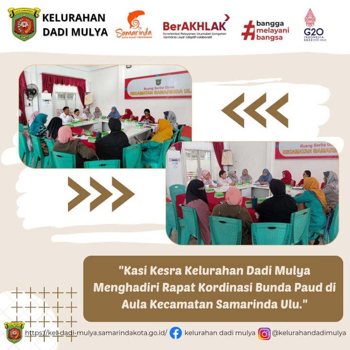 AGENDA KELURAHAN DADI MULYA BULAN DESEMBER 2023