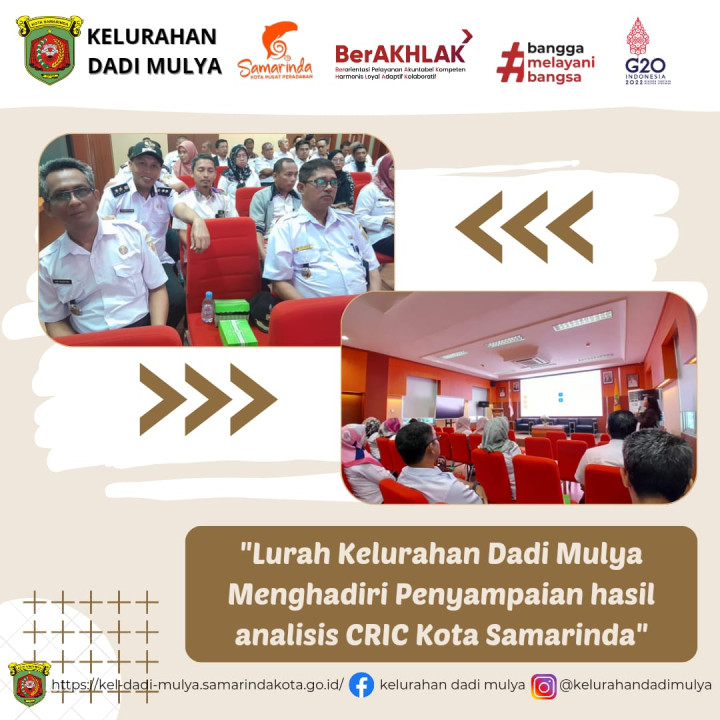 AGENDA KELURAHAN DADI MULYA BULAN DESEMBER 2023