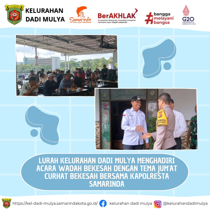 AGENDA KELURAHAN DADI MULYA BULAN JANUARI 2024