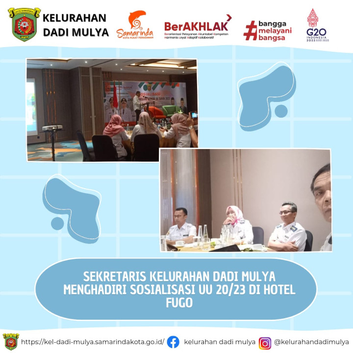 AGENDA KELURAHAN DADI MULYA BULAN JANUARI 2024