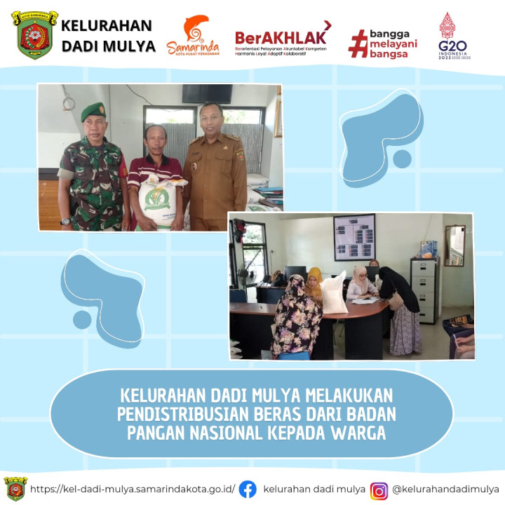 AGENDA KELURAHAN DADI MULYA BULAN JANUARI 2024