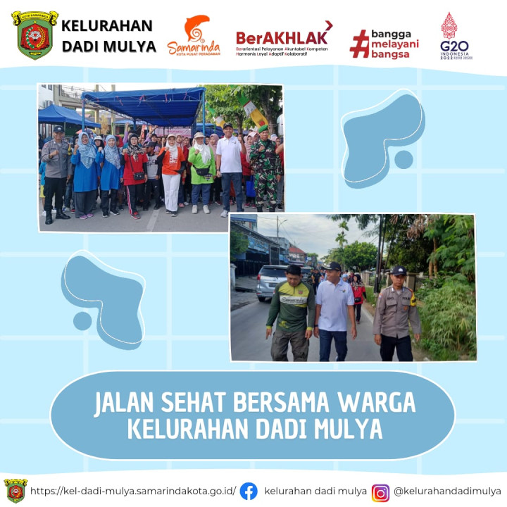 AGENDA KELURAHAN DADI MULYA BULAN JANUARI 2024