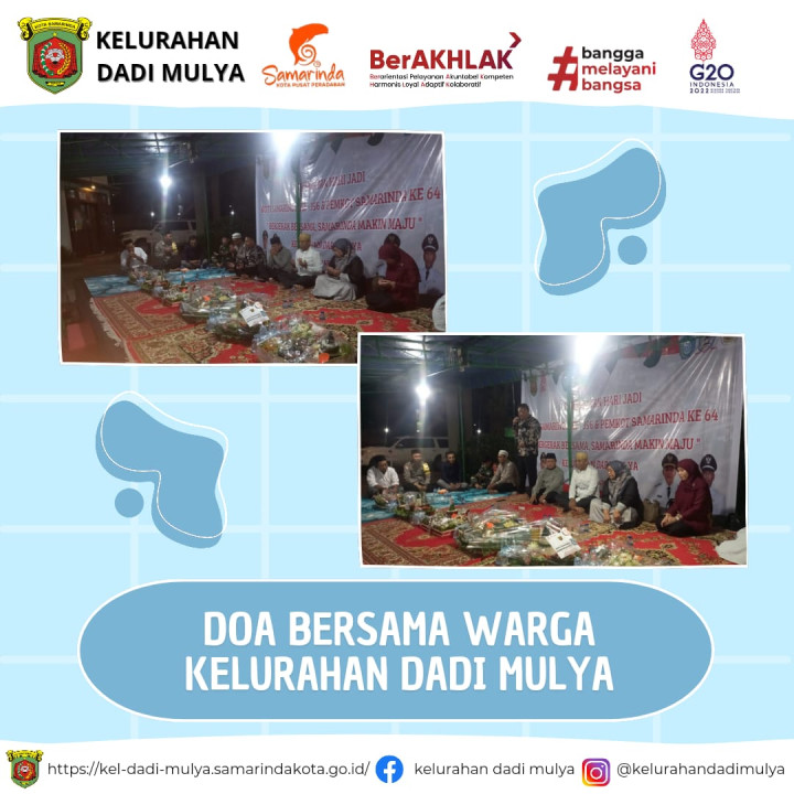 AGENDA KELURAHAN DADI MULYA BULAN JANUARI 2024