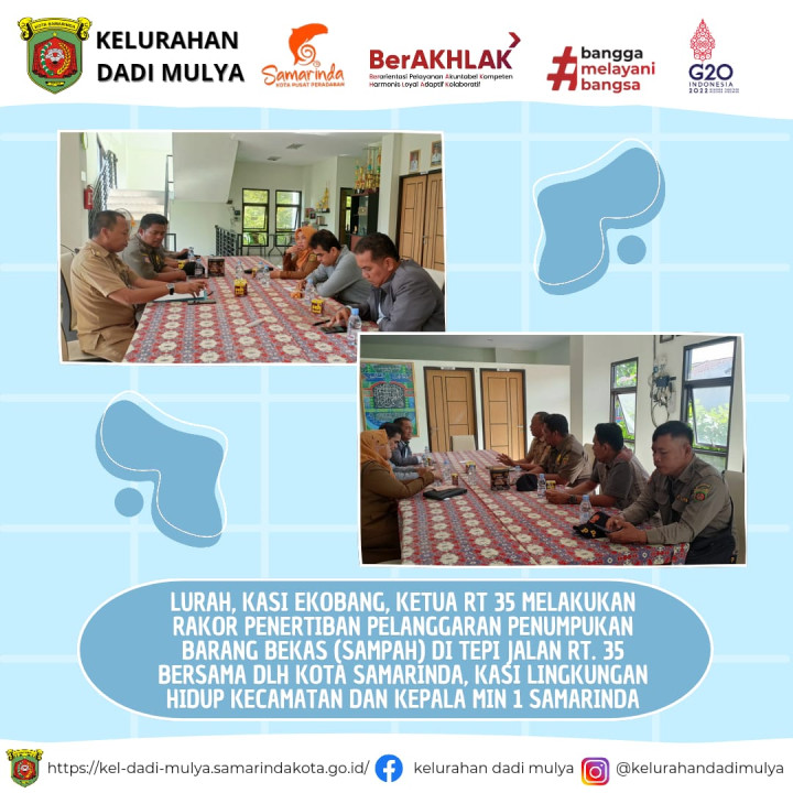 AGENDA KELURAHAN DADI MULYA BULAN JANUARI 2024