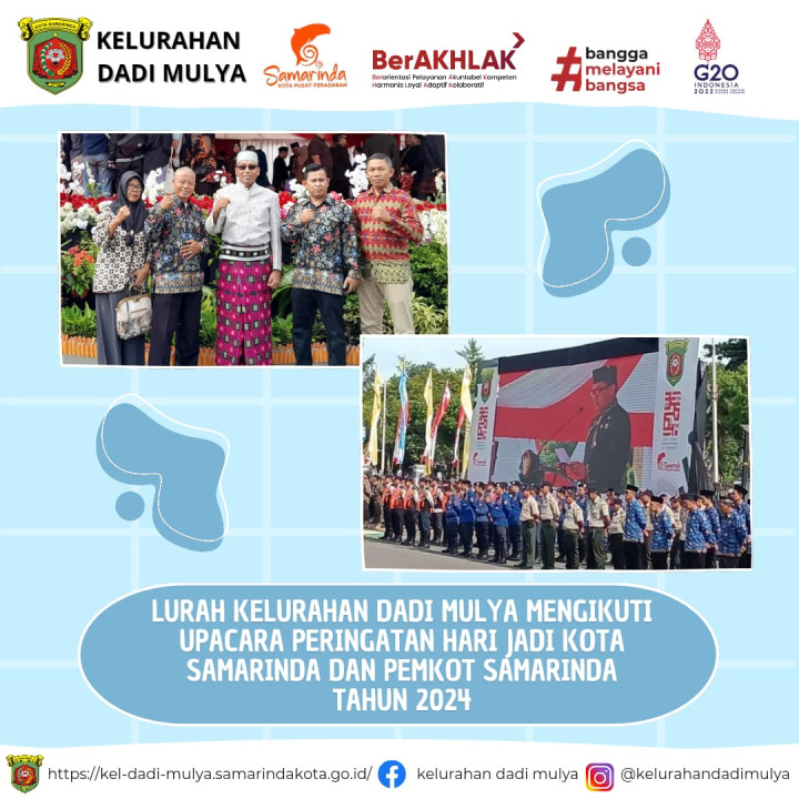 AGENDA KELURAHAN DADI MULYA BULAN JANUARI 2024