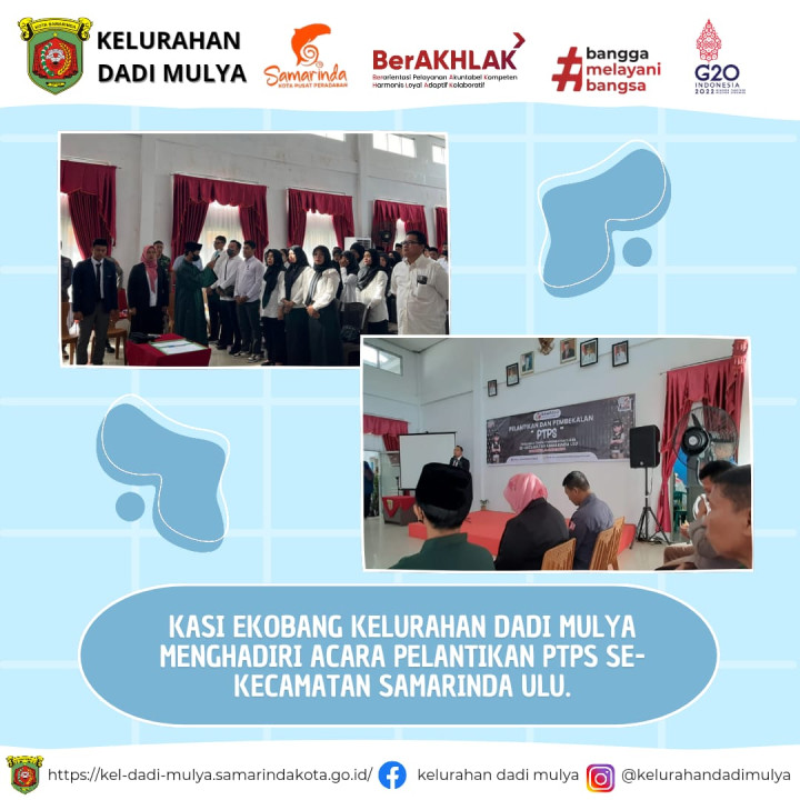 AGENDA KELURAHAN DADI MULYA BULAN JANUARI 2024