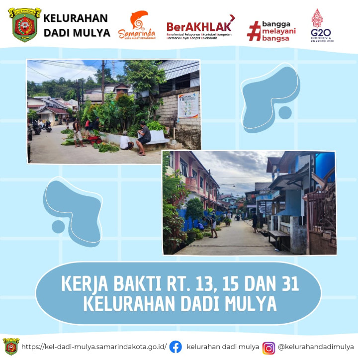 AGENDA KELURAHAN DADI MULYA BULAN JANUARI 2024