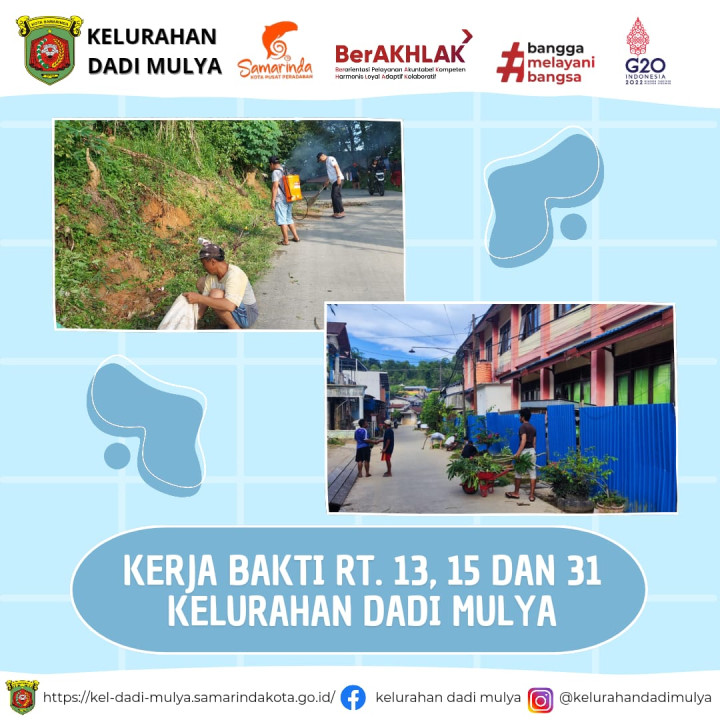 AGENDA KELURAHAN DADI MULYA BULAN JANUARI 2024
