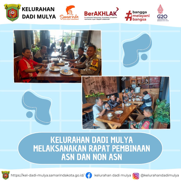 AGENDA KELURAHAN DADI MULYA BULAN JANUARI 2024