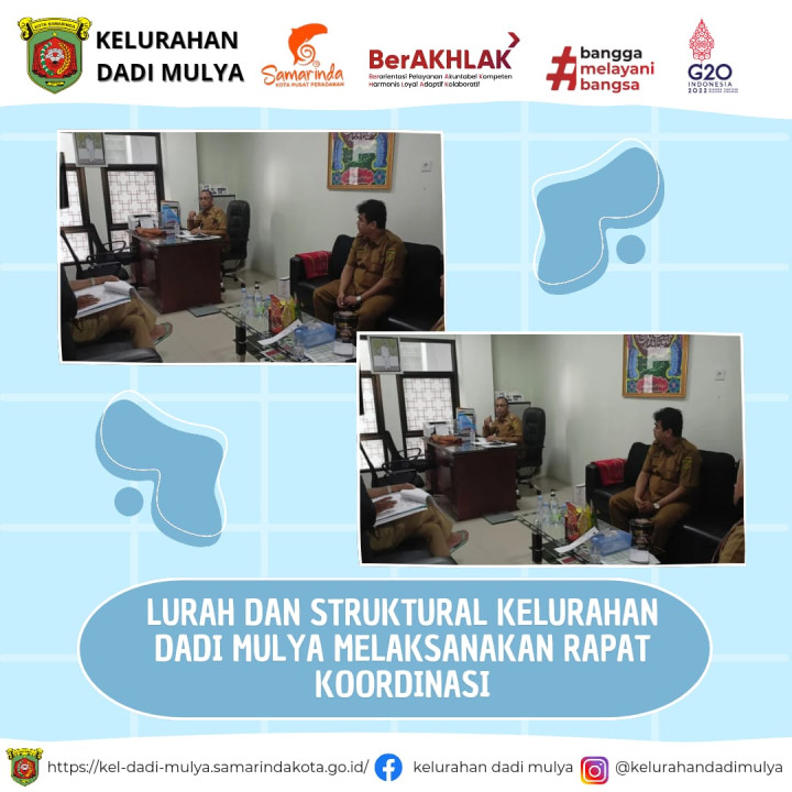 AGENDA KELURAHAN DADI MULYA BULAN JANUARI 2024