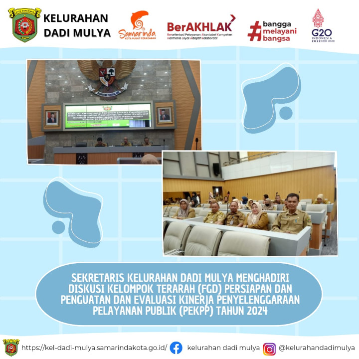 AGENDA KELURAHAN DADI MULYA BULAN FEBRUARI 2024