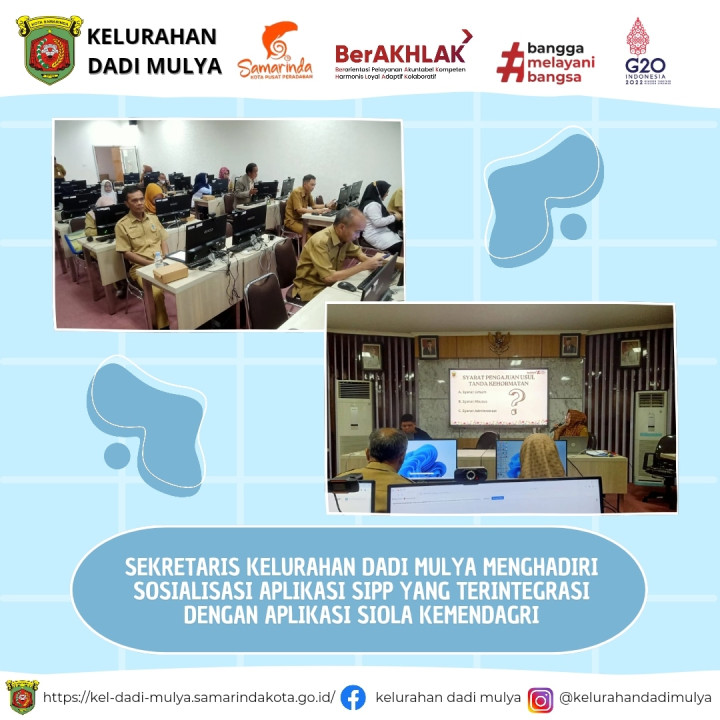 AGENDA KELURAHAN DADI MULYA BULAN FEBRUARI 2024