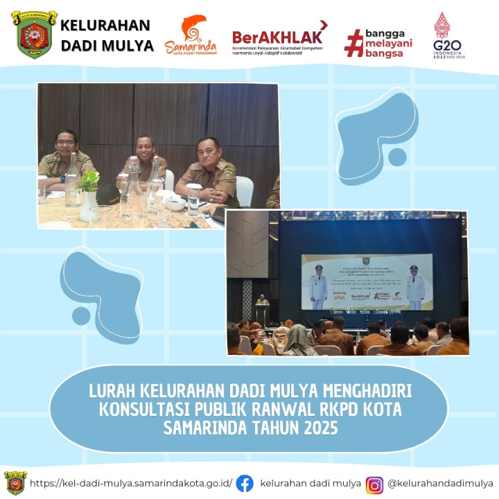 AGENDA KELURAHAN DADI MULYA BULAN FEBRUARI 2024