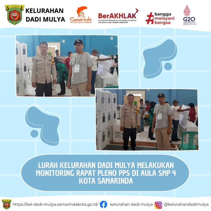 AGENDA KELURAHAN DADI MULYA BULAN FEBRUARI 2024