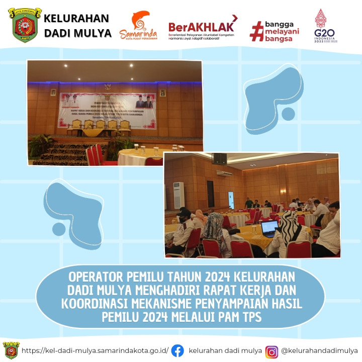 AGENDA KELURAHAN DADI MULYA BULAN FEBRUARI 2024