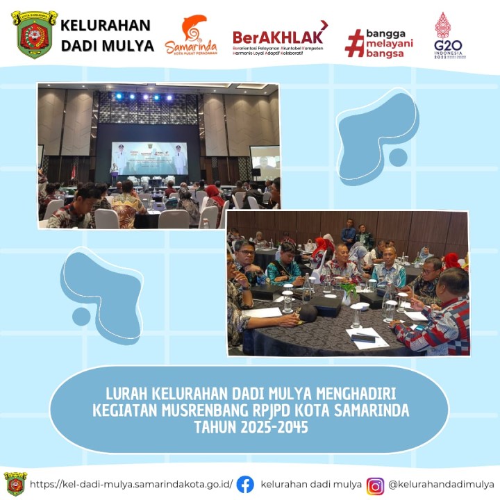 AGENDA KELURAHAN DADI MULYA BULAN APRIL 2024