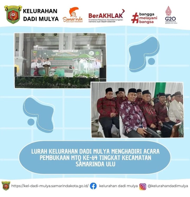 AGENDA KELURAHAN DADI MULYA BULAN APRIL 2024