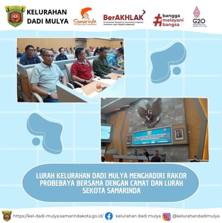 AGENDA KELURAHAN DADI MULYA BULAN APRIL 2024
