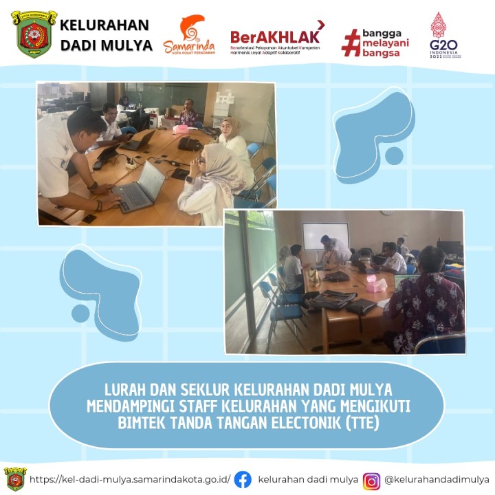 AGENDA KELURAHAN DADI MULYA BULAN APRIL 2024