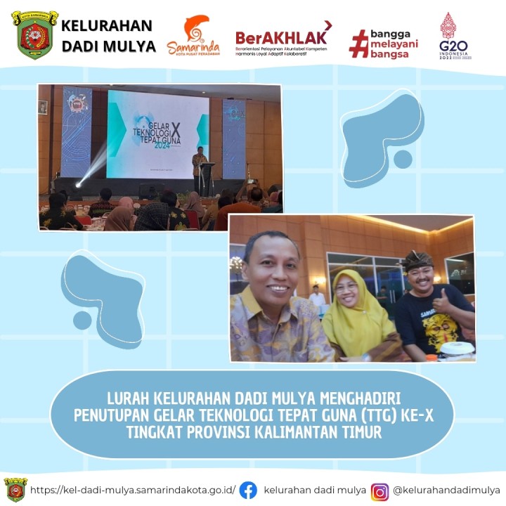 AGENDA KELURAHAN DADI MULYA BULAN APRIL 2024