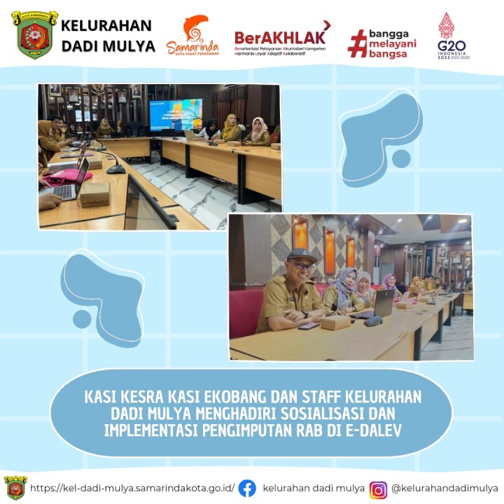 AGENDA KELURAHAN DADI MULYA BULAN APRIL 2024