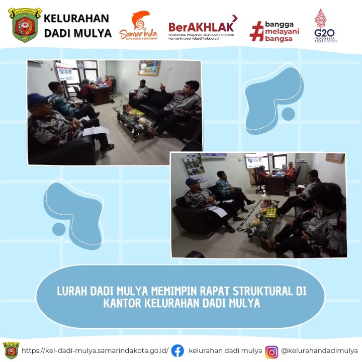AGENDA KELURAHAN DADI MULYA BULAN MEI 2024