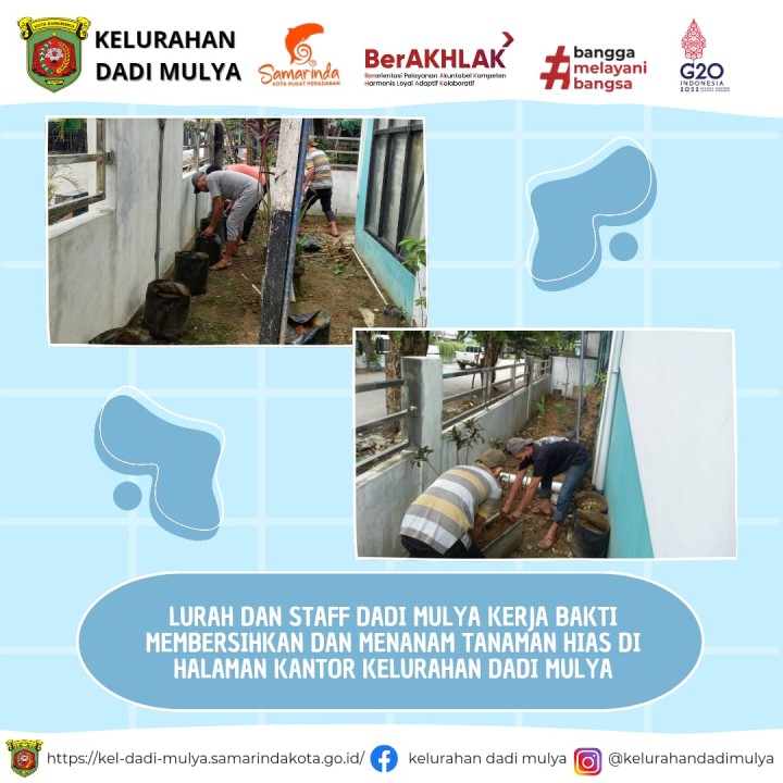 AGENDA KELURAHAN DADI MULYA BULAN MEI 2024