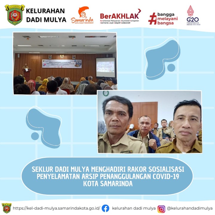 AGENDA KELURAHAN DADI MULYA BULAN MEI 2024