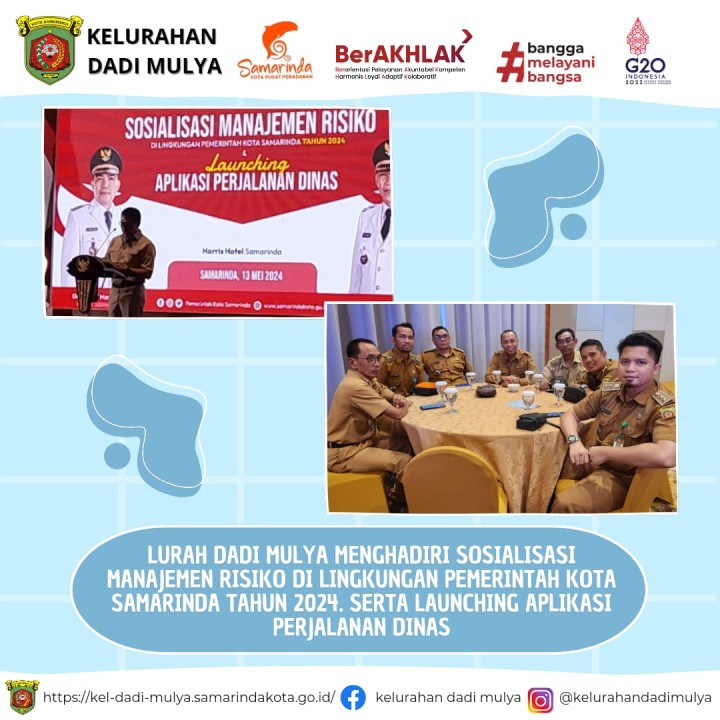 AGENDA KELURAHAN DADI MULYA BULAN MEI 2024