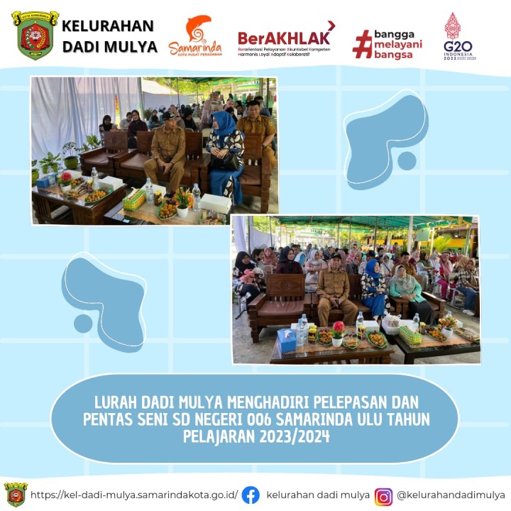 AGENDA KELURAHAN DADI MULYA BULAN MEI 2024