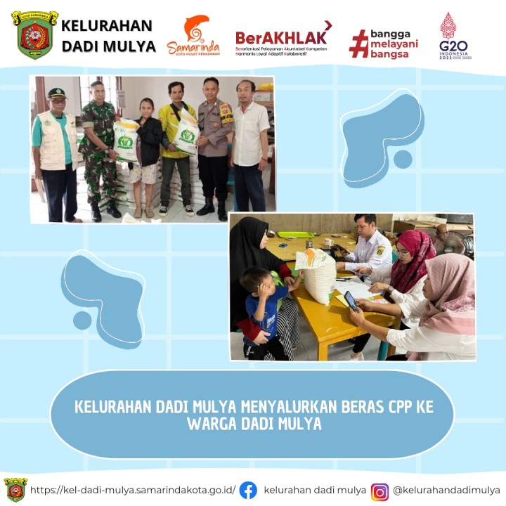 AGENDA KELURAHAN DADI MULYA BULAN MEI 2024