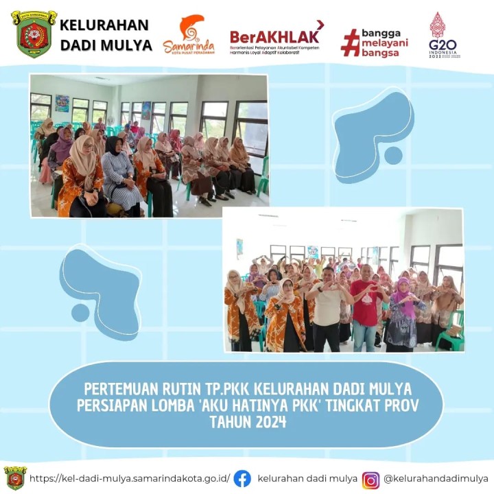 AGENDA KELURAHAN DADI MULYA BULAN MEI 2024