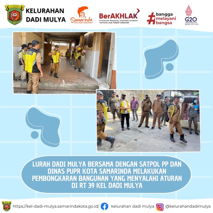 AGENDA KELURAHAN DADI MULYA BULAN MEI 2024