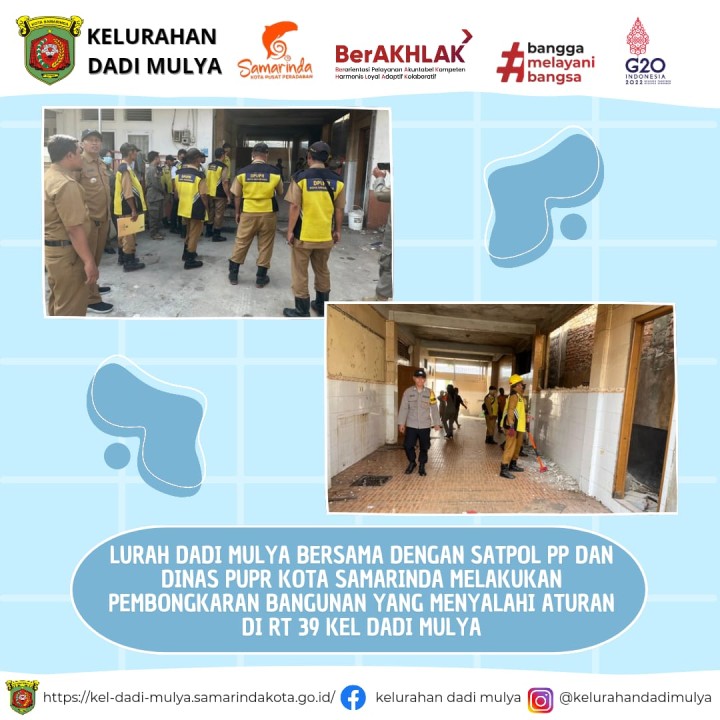 AGENDA KELURAHAN DADI MULYA BULAN MEI 2024