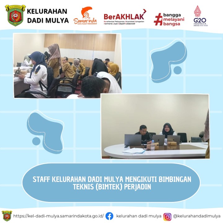 AGENDA KELURAHAN DADI MULYA BULAN MEI 2024