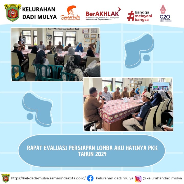 AGENDA KELURAHAN DADI MULYA BULAN MEI 2024