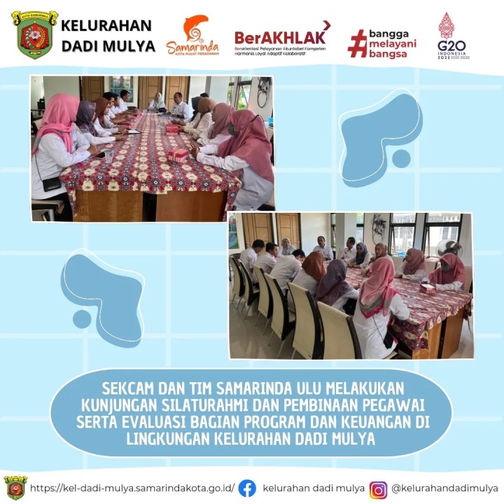 AGENDA KELURAHAN DADI MULYA BULAN MEI 2024