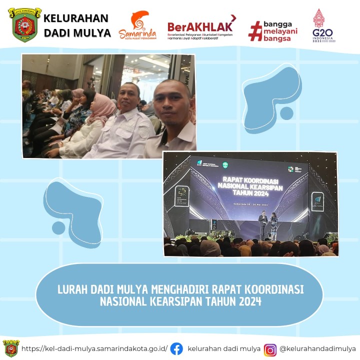 AGENDA KELURAHAN DADI MULYA BULAN MEI 2024