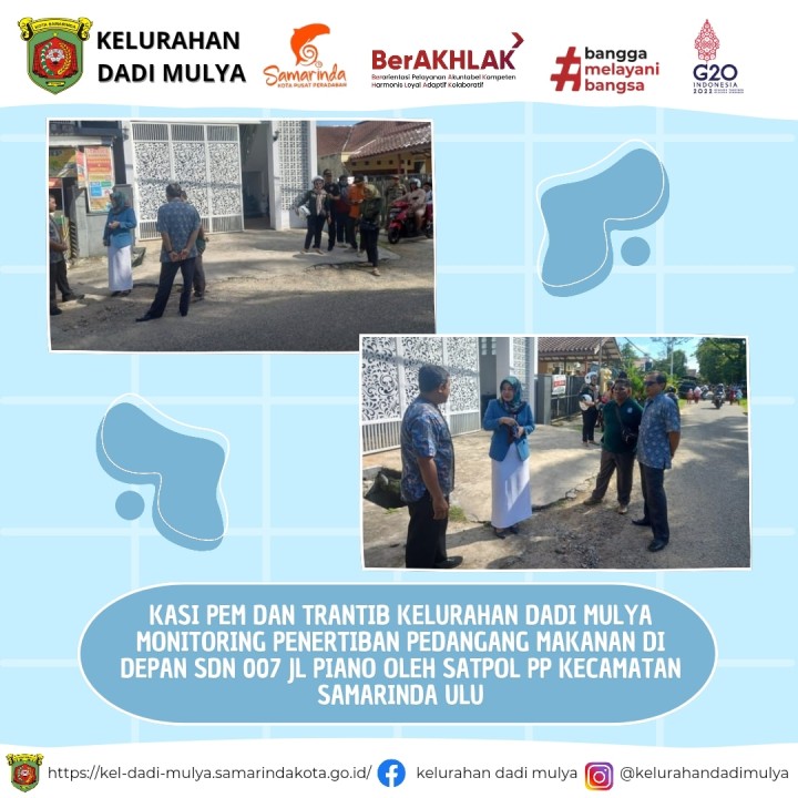 AGENDA KELURAHAN DADI MULYA BULAN MEI 2024