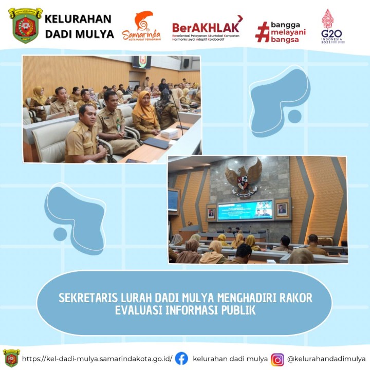 AGENDA KELURAHAN DADI MULYA BULAN JUNI 2024