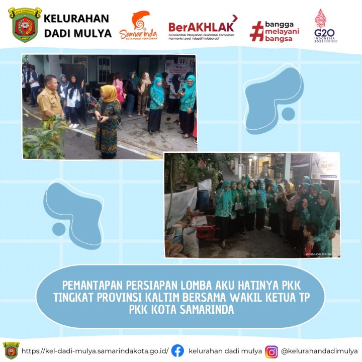 AGENDA KELURAHAN DADI MULYA BULAN JUNI 2024