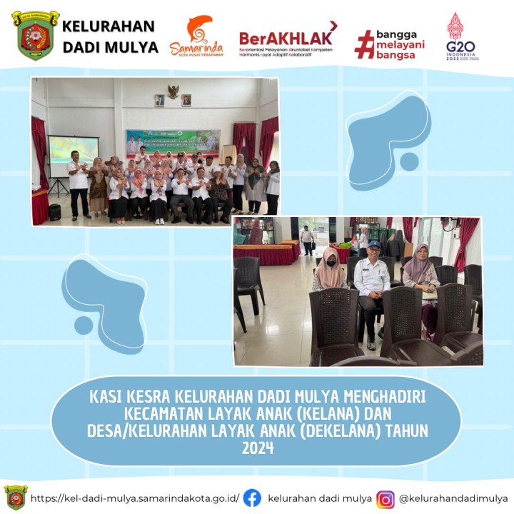 AGENDA KELURAHAN DADI MULYA BULAN JUNI 2024