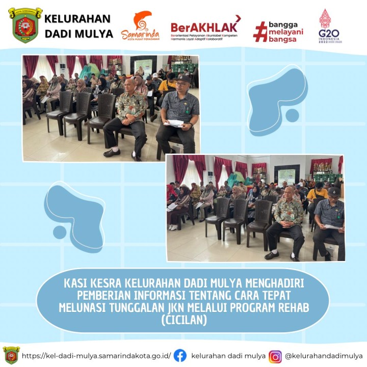 AGENDA KELURAHAN DADI MULYA BULAN JUNI 2024