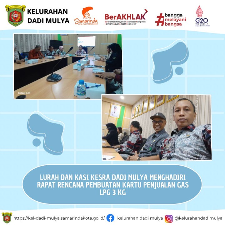 AGENDA KELURAHAN DADI MULYA BULAN JUNI 2024