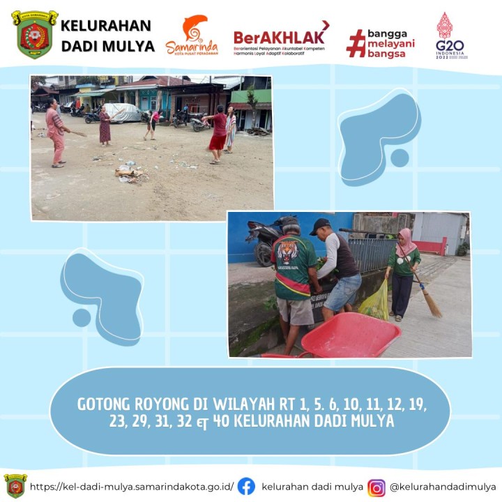 AGENDA KELURAHAN DADI MULYA BULAN JUNI 2024