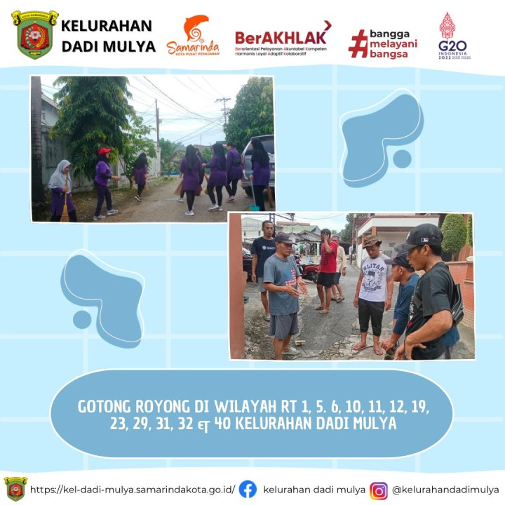 AGENDA KELURAHAN DADI MULYA BULAN JUNI 2024