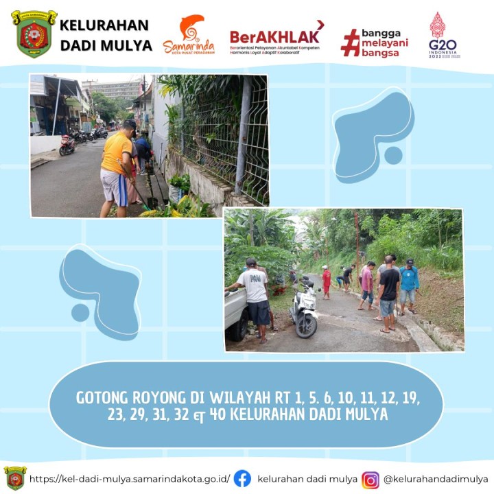 AGENDA KELURAHAN DADI MULYA BULAN JUNI 2024