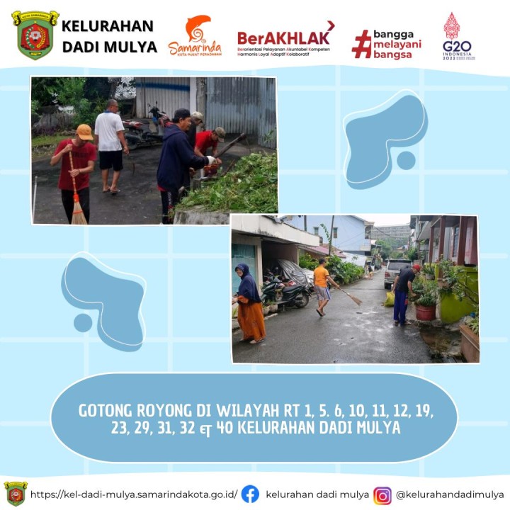 AGENDA KELURAHAN DADI MULYA BULAN JUNI 2024