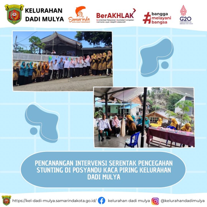 AGENDA KELURAHAN DADI MULYA BULAN JUNI 2024
