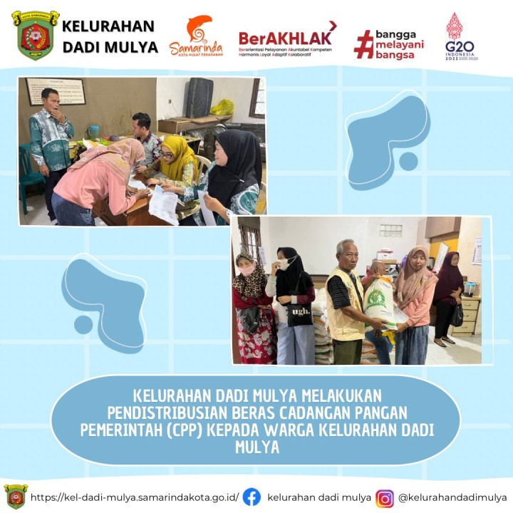 AGENDA KELURAHAN DADI MULYA BULAN JUNI 2024